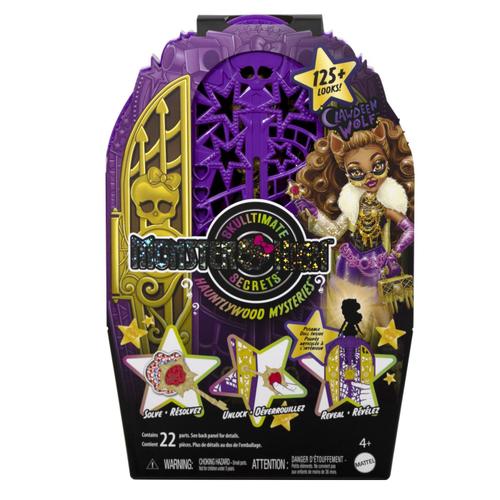 Papusa Monster High  Clawdeen Wolf și misterele din Hauntlywood, cu accesorii