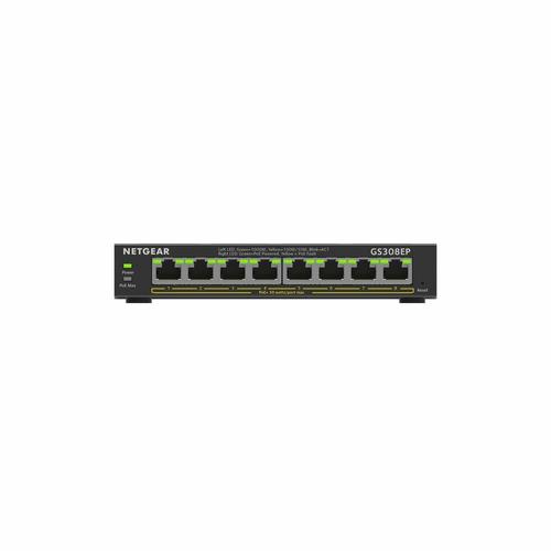 Switch Netgear GS308EP, 8 porturi, PoE+