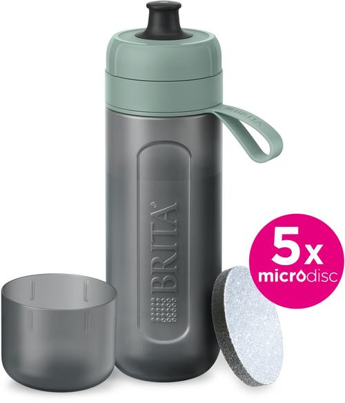 Sticla filtranta Brtica Active BR1059301 + 600 ml, 5 dischete filtrante (Verde)