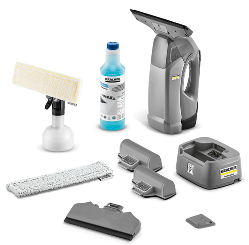 Aspirator de geamuri profesional Karcher WVP 10 Adv, autonomie 35min, rezervor 200ml (Gri)