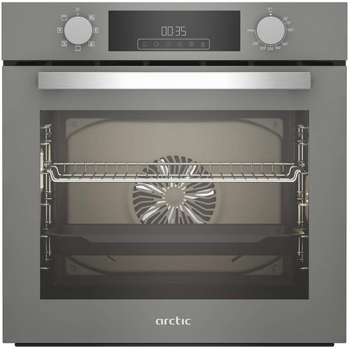 Cuptor incorporabil Arctic ARVIE1430MGM, Electric, 71 l, Autocuratarea catalitica, AeroCooking, Control touch, Clasa A (Gri)