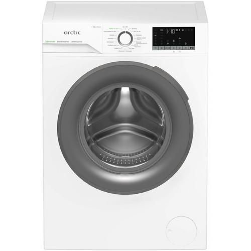 Masina de spalat rufe Arctic APLM2WFSU210411W, 10 kg, 1200 RPM, Clasa B, Silent Inverter, ExtraSteam, SaveInAll, IronExpress, Flow Control (Alb)