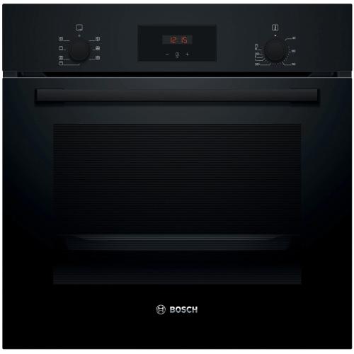 Cuptor incorporabil Bosch HBF133BA1, Electric, 66 l, Grill, Autocuratare EcoClean Direct, Convectie 3D, Clasa A (Negru)