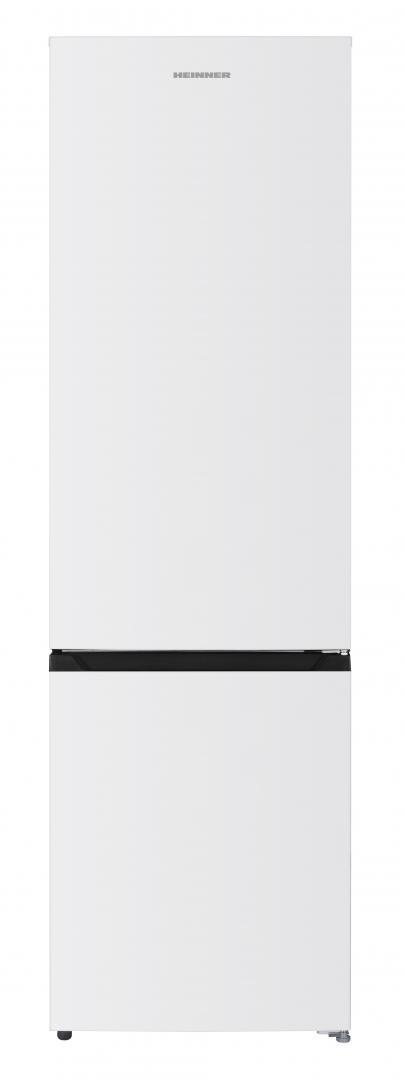 Combina frigorifica HEINNER HCNF-HM326INVE++, 326 l, Clasa E, No Frost, Control electronic, Super congelare, Lumina LED, Usi reversibile, H 201 cm (Alb)
