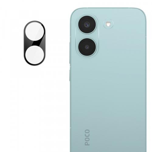 Folie de protectie Camera Spate Techsuit pentru Xiaomi Poco X8 Pro, Sticla Securizata, Neagra