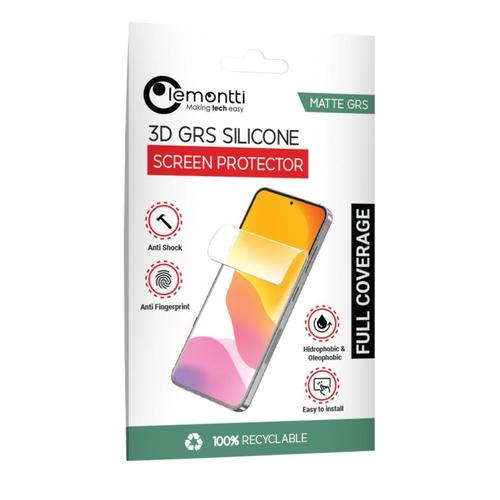Folie Silicon Lemontti 3D GRS Matte Motorola Moto G17 Power