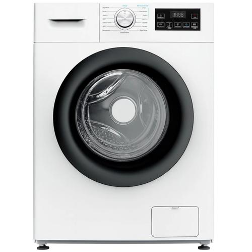Masina de spalat rufe frontala slim Daewoo DWD-MV1011-5, 6 kg, 1200 rpm, Clasa A, adancime 44.5 cm, motor inverter, Time Delay, Eco Wash, Quick Wash, Drum Clean, Child Lock (Alb)