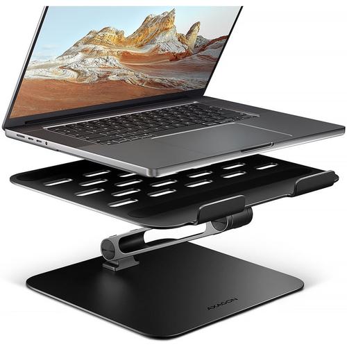 Stand notebook AXAGON STND-LQB, ajustabil, compatibiliate 10inch - 17.3inch, Negru