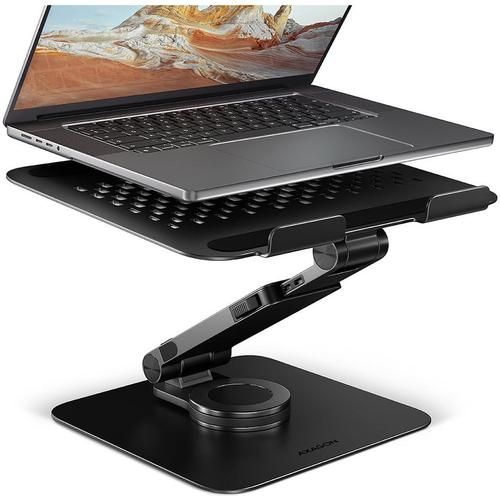 Stand notebook AXAGON STND-LRB, ajustabil, rotatie 360°, compatibiliate 10inch - 17.3inch, Negru