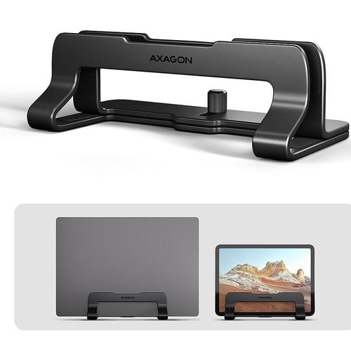Stand notebook AXAGON STND-VB, ajustabil, compatibiliate 10inch - 17.3inch, Negru