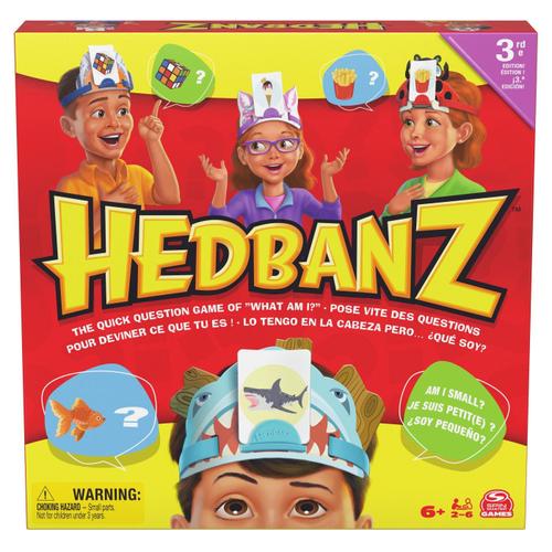 Joc de societate Spin Master Hedbanz, pentru 2-6 jucatori