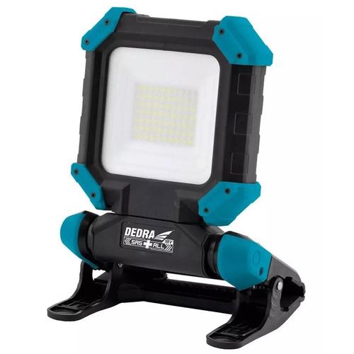 Lampa pentru atelier Dedra DED6906, 1800LM, 18V, PVC (Negru/Albastru)