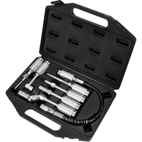 Set clesti de ungere Yato YT-07110, 7 bucati, Gri metalizat/Negru