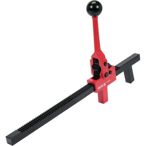 Levier anvelope Yato YT-08120, Otel carbon, 450 x 18 x 18 mm, Rosu/Negru