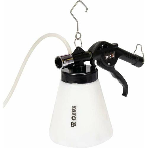 Kit aer comprimat, Yato YT-06835, Pentru purjarea sistemului de franare, Alb/Negru