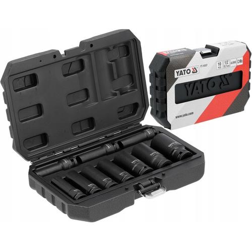 Set tubulare impact lungi 1/2 Yato YT-10557