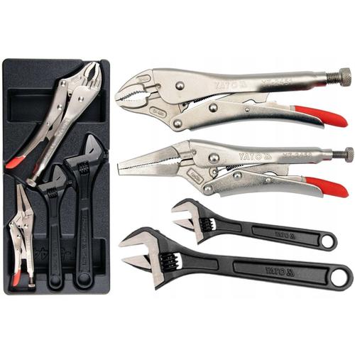 Set 4 piese clesti si clesti ajustabili YATO YT-55444, 150x250mm, 200x250mm