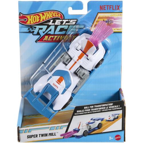 Masinuta Hot Wheels - Let's Race Activate, Super Twin Mill, scara 1:32