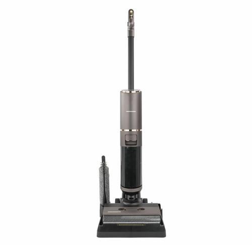 Aspirator vertical cu spalare HEINNER AquaFusionPro HSFW-PB160DRYBK, 160 W, Recipient apa 850/750 ml, 2 viteze, Smart Voice (Antracit)