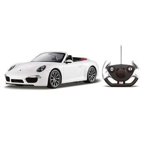 Masinuta cu telecomanda Rastar RC - Porsche 911 Carrera S, 1:12, Alb