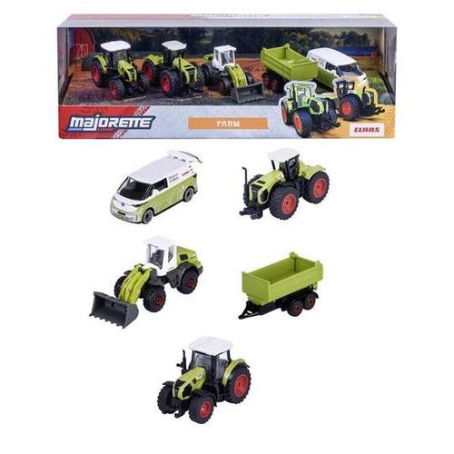 Set  5 masini Majorette  Claas Farm