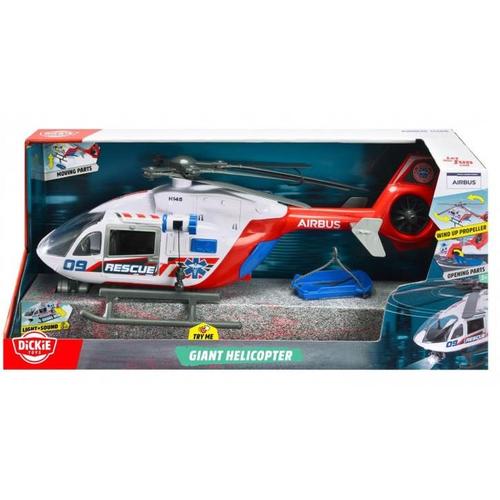 Elicopter de jucarie Dickie Toys Airbus H145, 54cm, cu lumina și sunete