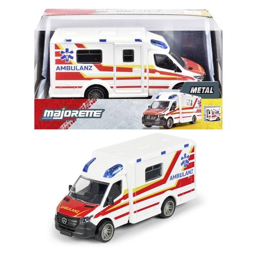 Ambulanta metalica Majorette Mercedes Benz Sprinter, 1:43