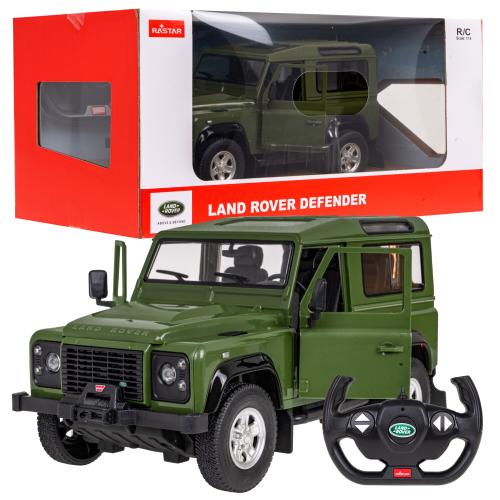 Masina cu telecomanda RASTAR Land Rover Defender,  1:14