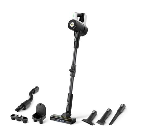 Aspirator vertical Karcher VCS 3 Nano Flex, Autonomie maxima 50 minute, Recipient 600 ml (Alb/Negru)