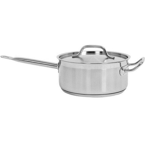 Cratita cu capac si maner, uz profesional Yato Gastro YG-00062, 24x11cm, capacitate 5l, Inox alimentar