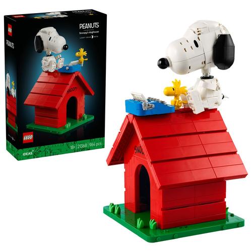 LEGO® Ideas Peanuts: Casuta lui Snoopy 21368, 964 de piese
