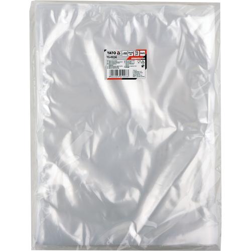 Set 100 saci de vidare, Yato, Poliamida/Polietilena, 300x400 mm, Transparent