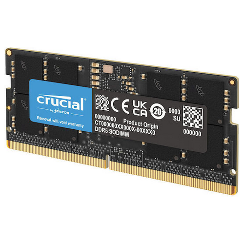 Memorie laptop Crucial by Micron, 8GB, DDR5-5600 MHz, CL46