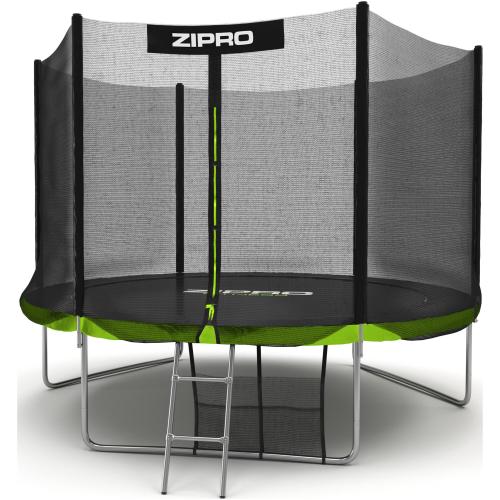 Trambulina Zipro Jump Pro,  Plasa de protectie exterioara, 312 cm (Negru)