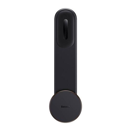 Suport auto magnetic pentru telefon, Baseus, TPR, Autoadeziv, Rotatie 360°, 212 x 60 x 15 mm, Negru