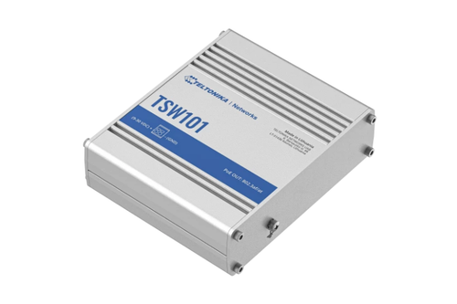 Switch Teltonika Gigabit TSW101 POE+, 5x RJ-45, IP30