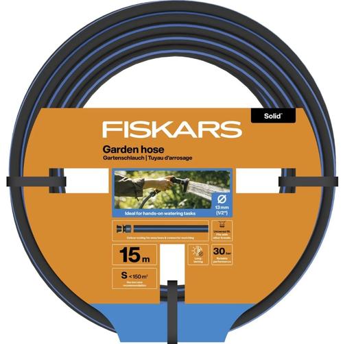Furtun de gradina 13mm (1/2inch) 15m, Solid Fiskars - 1076049