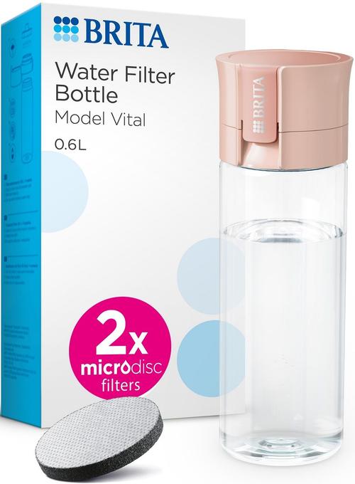 Sticla filtrare apa Brita Fill&Go Vital (Portocaliu)