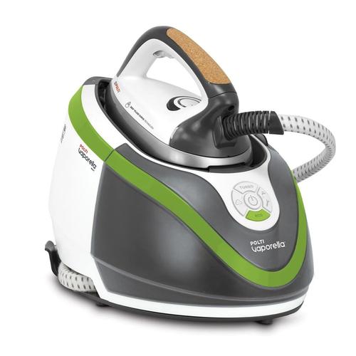 Statie de calcat cu boiler Polti Vaporella Next VN18.45, 6.7 bar, abur 430 g/min, functie ECO (Alb/Verde)