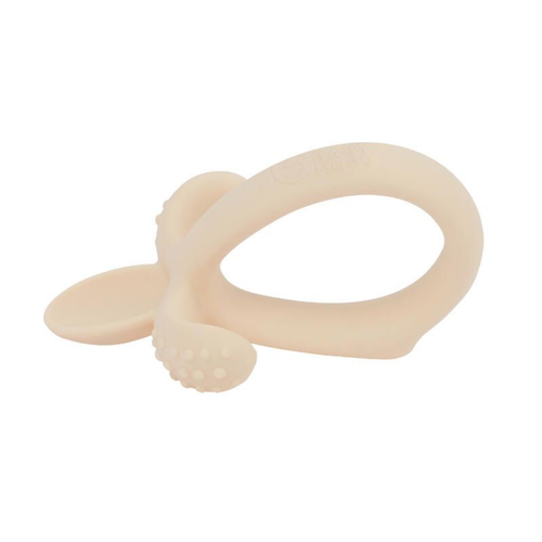 Lingurita 2-in-1 din silicon Babymoov A005301, pentru diversificare si dentitie