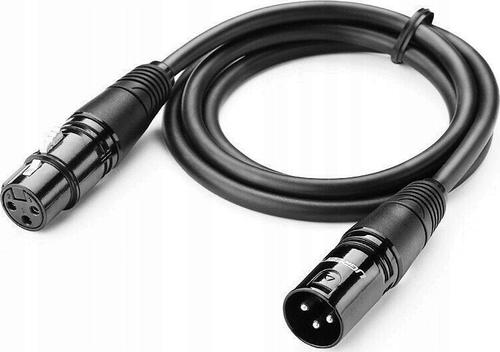 Cablu audio Ugreen 20710B, XLR Male la XLR Female, 2m