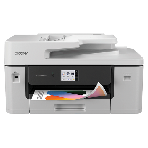 Multifunctional inkjet color Brother MFC-J3660DW, Duplex, A3, Retea, Fax, Wi-Fi, 31 ipm, USB