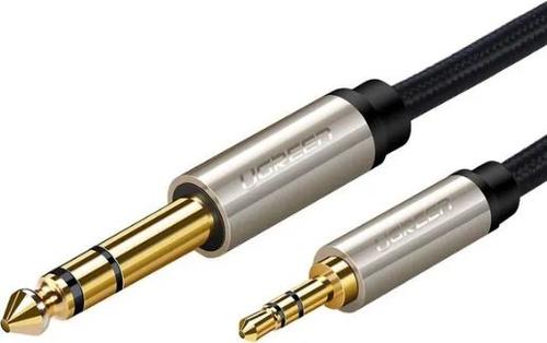 Cablu audio Ugreen 10628, Jack 3.5mm la Jack 6.3mm, 2m