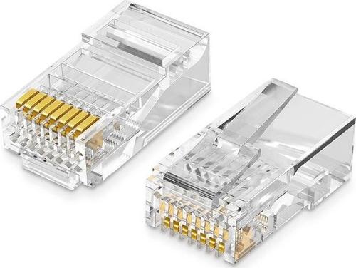 Conector mufa ethernet Ugreen NW110, RJ45, 8P/8C, Cat5/5e, UTP, 100 bucati