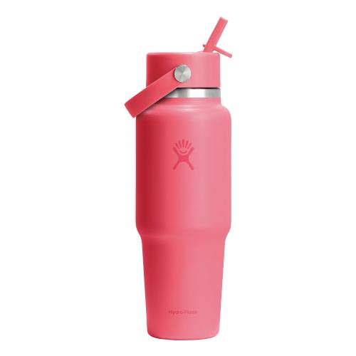Sticla termos, inox, 950ml, Hydro Flask Wide Straw Popstar Pink