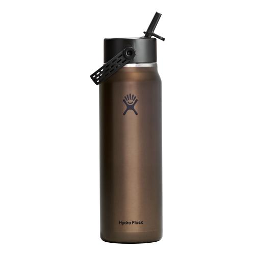 Sticla termos, inox, 950ml, Hydro Flask Lightweight Straw Obsidian