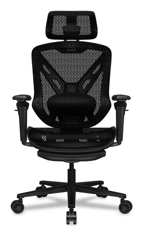 Scaun Gaming COUGAR Speeder CGR-SPD-GRB, Mesh, Max 120 kg, Amortizare adaptiva (Negru)