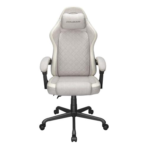 Scaun Gaming COUGAR Fusion EX Ash F, Max 120 kg, 117 cm (Gri deschis)