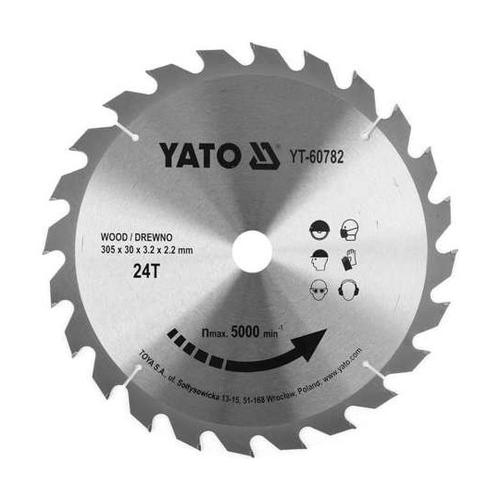 Disc circular pentru lemn Yato YT-60782, 305X24TX30mm