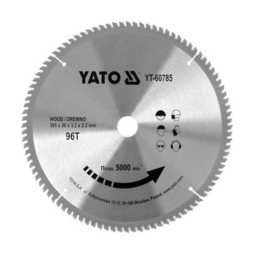 Disc circular pentru lemn Yato YT-60785, 305X96TX30mm